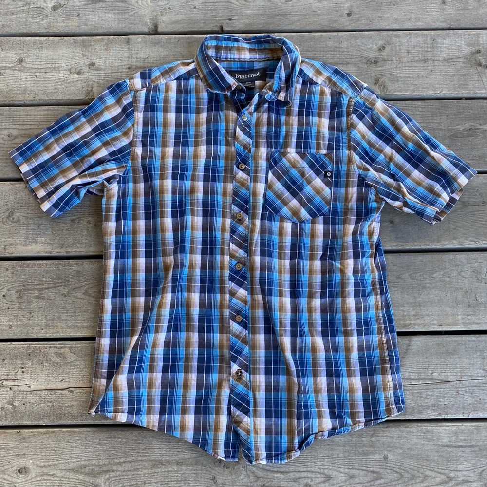 Marmot Short-Sleeve Plaid Shirt